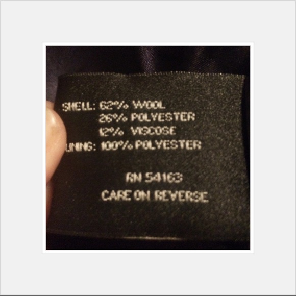 NEW La Nouvelle Renaissance Wool Coat-Deep Purple - Picture 6 of 7